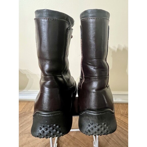 Wolky AR Bootie Boot Women 8.5 Brown Leather Grip Bottom Utility Hiking Comfy - Picture 6 of 8